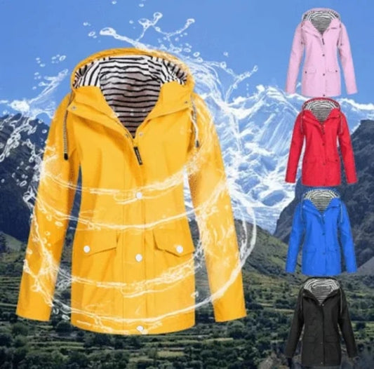 🔥VENTE CHAUDE 49% DE RÉDUCTION🔥Veste imperméable et coupe-vent pour femme