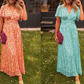 💐50% de réduction🌸Robe florale vintage pour femmes