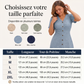🔥DERNIER JOUR : 49 % DE RÉDUCTION🌞💃Robe midi à manches courtes et col en V, boutonnée, pour femme