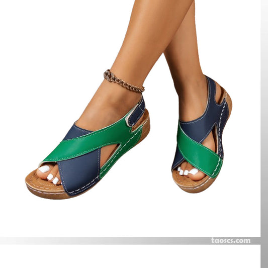 🔥【EU 36-43】🏖️Sandales décontractées à bout ouvert(9958 paires vendues)