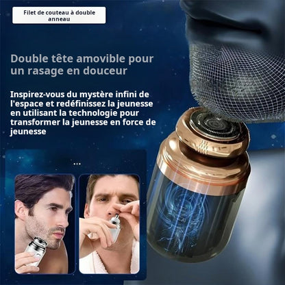 Rasoir à capsules multifonction portable