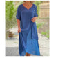Robe asymétrique à manches courtes à manches courtes
