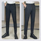 Pantalon de Costume Décontracté d'Affaires avec Bande Élastique Ajustable
