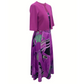 Ensemble deux pièces élégant pour femmes - Cardigan respirant stylé + robe sans manches confortable
