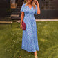 💐50% de réduction🌸Robe florale vintage pour femmes