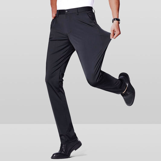 Pantalon de costume extensible pour homme