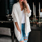 FRAIS DE PORT OFFERTS - Pull à manches longues en tricot avec ouverture devant pour femme