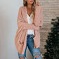 FRAIS DE PORT OFFERTS - Pull à manches longues en tricot avec ouverture devant pour femme