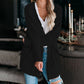 FRAIS DE PORT OFFERTS - Pull à manches longues en tricot avec ouverture devant pour femme