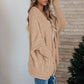 FRAIS DE PORT OFFERTS - Pull à manches longues en tricot avec ouverture devant pour femme