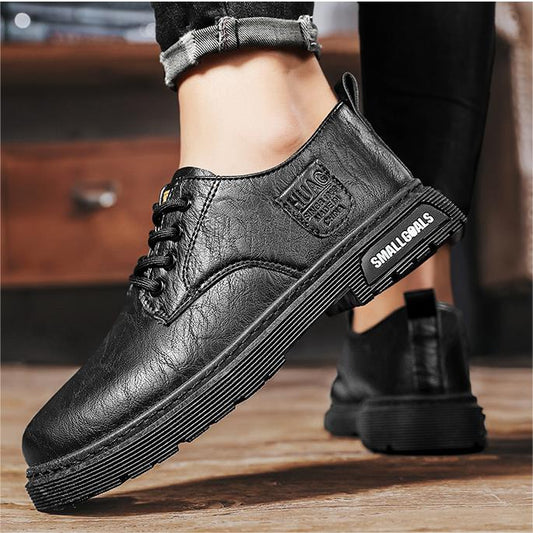 ( Frais de port offerts)Chaussures en cuir pour hommes, confort ultime - Idéal comme cadeau