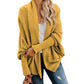 Cardigan en tricot à manches longues