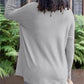 Pull-robe à manches longues avec trou de pouce