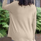 Pull-robe à manches longues avec trou de pouce