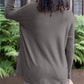 Pull-robe à manches longues avec trou de pouce