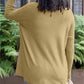 Pull-robe à manches longues avec trou de pouce