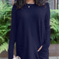 Pull-robe à manches longues avec trou de pouce