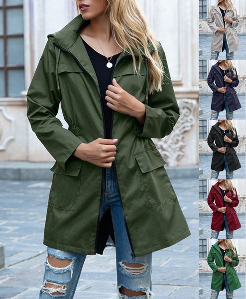 Livraison gratuite à l'achat de 2 pièces - Veste à Capuche Imperméable et Coupe-Vent