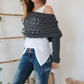 Élégant et chic châle pour femme – pratique et chaleureux