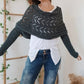 Élégant et chic châle pour femme – pratique et chaleureux