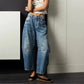 LIVRAISON GRATUITE - Pantalon à Jambes Amples et Taille Mi-Haute pour Femme