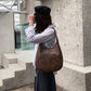 Achetez 2, livraison gratuite - Sac en cuir souple rétro pour femmes, grande capacité
