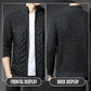 Expédition gratuite - Pull-over cardigan zippé pour hommes