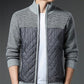 Expédition gratuite - Pull-over cardigan zippé pour hommes