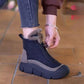 Bottes de neige à fermeture éclair pour femmes, imperméables et antidérapantes
