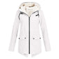 Veste à capuche épaisse, waterproof et chaude pour femmes