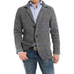 [ Meilleur cadeau pour lui ] 🍂Veste à col en maille unie à manches longues pour homme