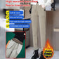 Pantalon chaud à taille haute et doublure en laine