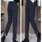 Pantalon chaud à taille haute et doublure en laine