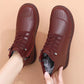 Bottes à Cheville pour Pieds Larges pour Femmes