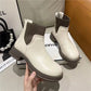 Bottines Chaussette à Talons Bas Polyvalentes pour Femme