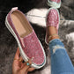 💎 49% DE RÉDUCTION ! 💎 Chaussures Slip-On Femme – Paillettes Brillantes, Semelle Antidérapante & Confort Respirant pour Tous les Jours 🌸👟