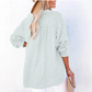 👚 60% DE RÉDUCTION ! 🌷 Chemisiers Décontractés à Manches Longues & Col en V pour Femmes – Coupe Oversized, Tissu Doux & Look Quotidien 🍃