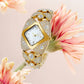💎49% de réduction ⌚Montre à quartz rétro pour femme avec strass scintillants✨