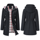🔥Promotion du dernier jour : 50 % de réduction🧥Trench-coats longs imperméables à capuche pour femmes