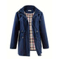 Windbreaker à Capuche Amovible avec Cordon Taille Ajustable