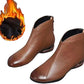 Bottines Femme en Cuir  Doublées Polaire