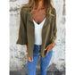 Manteau Décontracté Élégant à Revers pour Femme