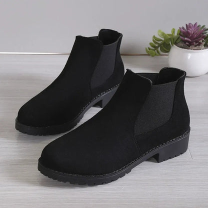 Women's Chunky Heel Ankle Boots