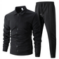 Élégant ensemble 2 pièces composé d'une veste et d'un pantalon de jogging pour homme