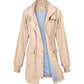 Veste Imperméable à Capuche pour Femme