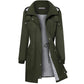 Veste Imperméable à Capuche pour Femme