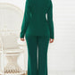 Ensemble 2 Pièces Femme - Blazer Uni et Pantalon d'Affaires