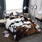🐮 49% DE RÉDUCTION ! 🛏️ Housse de Couette Imprimé Vache – Doux & Léger, Déco Ludique, Ensemble Complet ✨