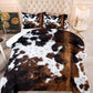 🐮 49% DE RÉDUCTION ! 🛏️ Housse de Couette Imprimé Vache – Doux & Léger, Déco Ludique, Ensemble Complet ✨