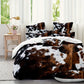 🐮 49% DE RÉDUCTION ! 🛏️ Housse de Couette Imprimé Vache – Doux & Léger, Déco Ludique, Ensemble Complet ✨